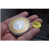 Image 1 : $10 Las Vegas .999 Silver gaming token (approx 1.27 oz)
