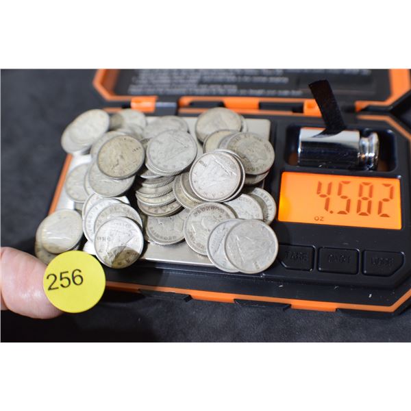 Scrap Canada Coin Silver (dimes) 4.58oz