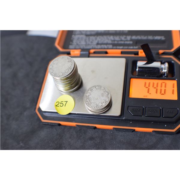 Scrap Canada Coin Silver (quarters) 4.40 oz