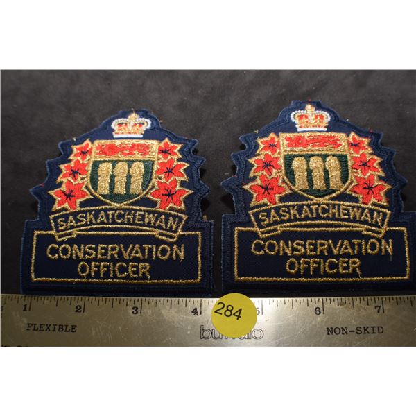 Sask Conservation Officer patches