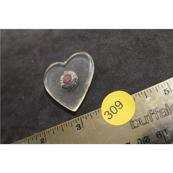 Royal Canadian Engineers Sweetheart pendant