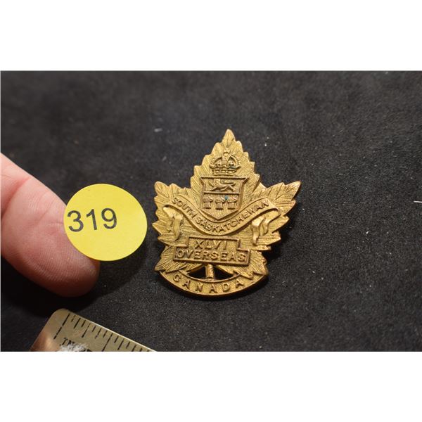 South Sask. Regiment Badge