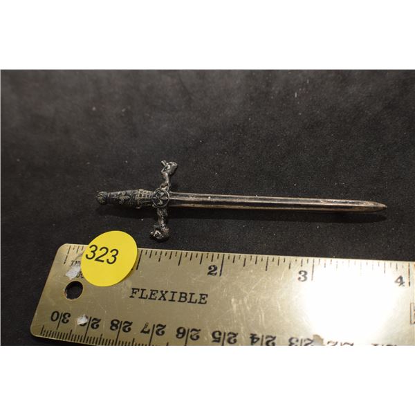 Sterling Sword pin