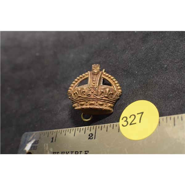 Kings Crown cap badge