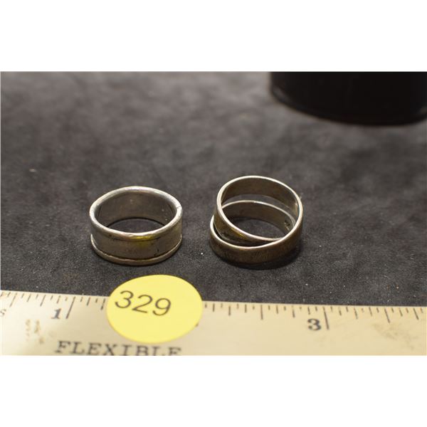 Sterling rings