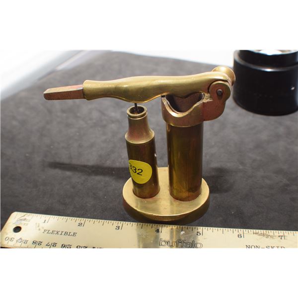 Brass Military Shell reloader