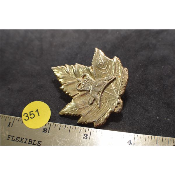 Early NOS Toronto Police Badge