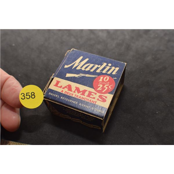 Marlin Safety Razor blades