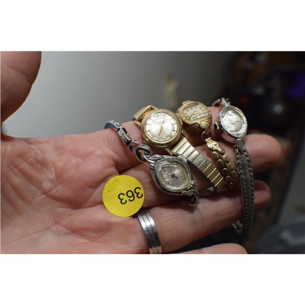 Antique Ladies watches - gold filled