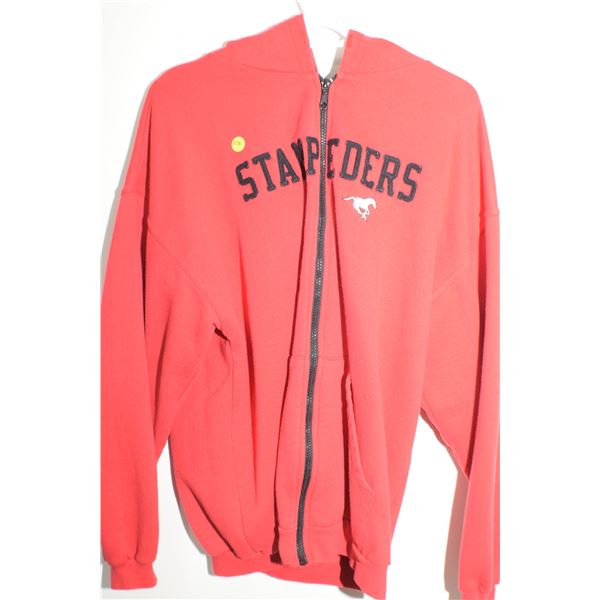 Vintage Calgary Stampeders Hoodie size large