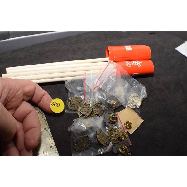 Calgary 1988 pennants & pins