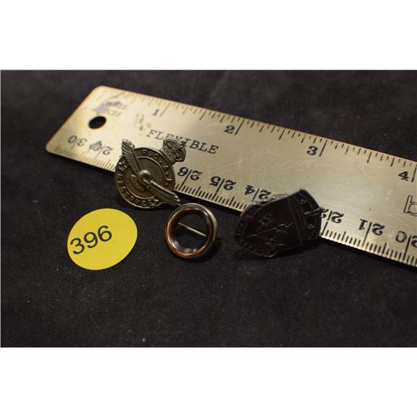 Sterling RCAF pin etc.
