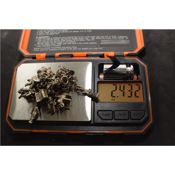 Antique Sterling Charm bracelet