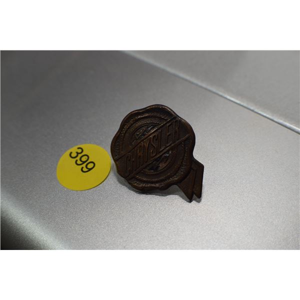 Antique Chrysler Car Emblem