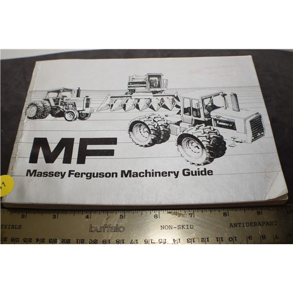 Vintage Massey Ferguson catalog