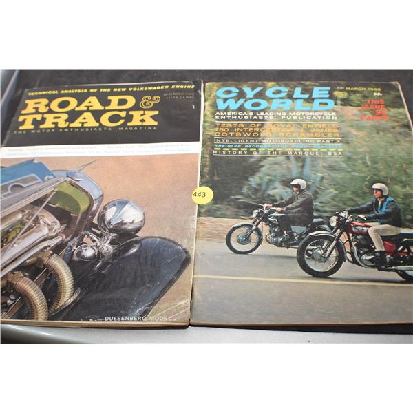 Motorcycle & Car 1960's magazine