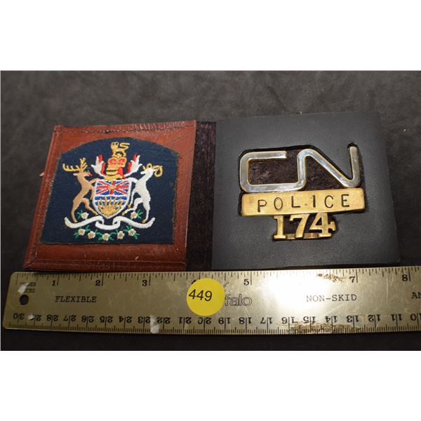 CN Police Badge & Patch