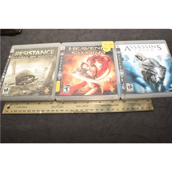 PlayStation 3 game lot - like new