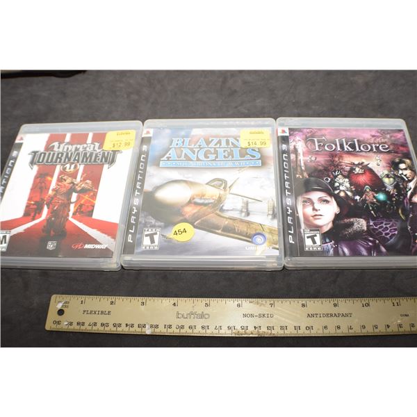 PlayStation 3 game lot - like new