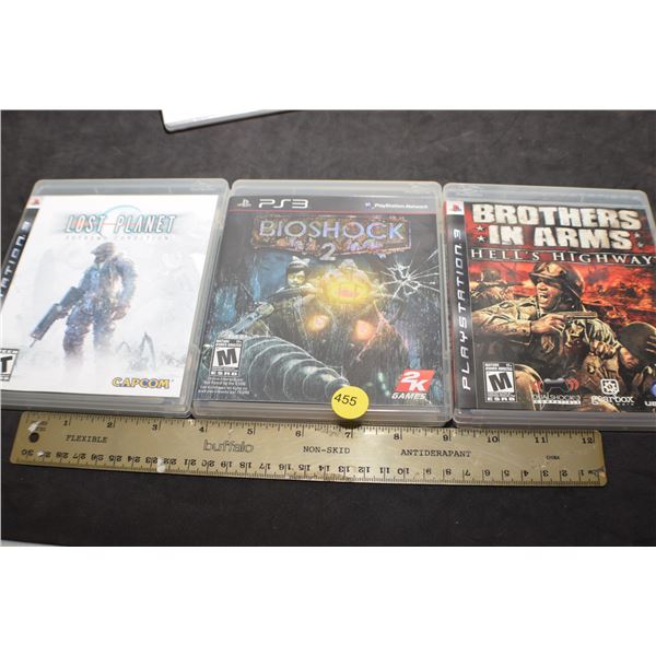 PlayStation 3 game lot - like new