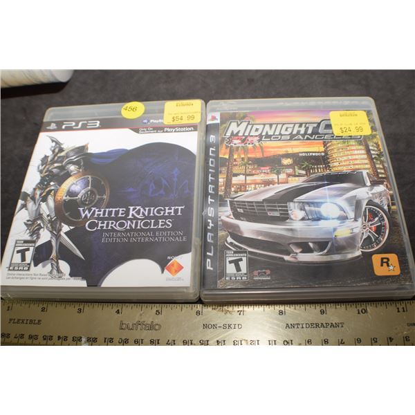 PlayStation 3 game - White Knight & Midnight Club