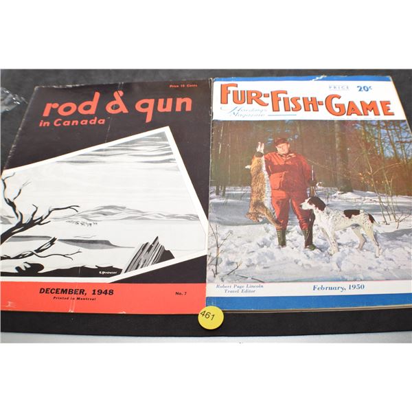 1948 & 50 Fishing & Hunting magazines