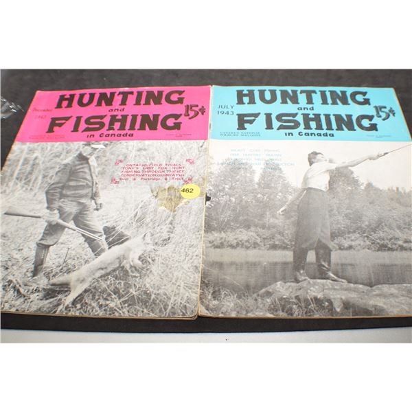 1943 Fishing & Hunting magazines