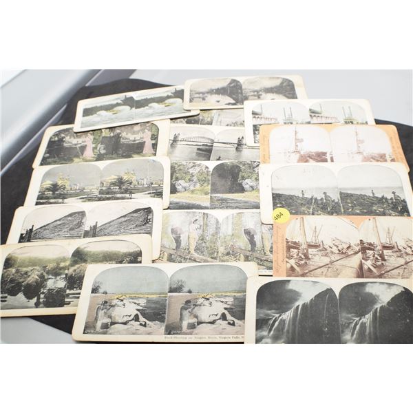 Antique Stereoscope cards