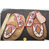 Image 1 : Very old Native Indian Moccasins (poor but great beads)