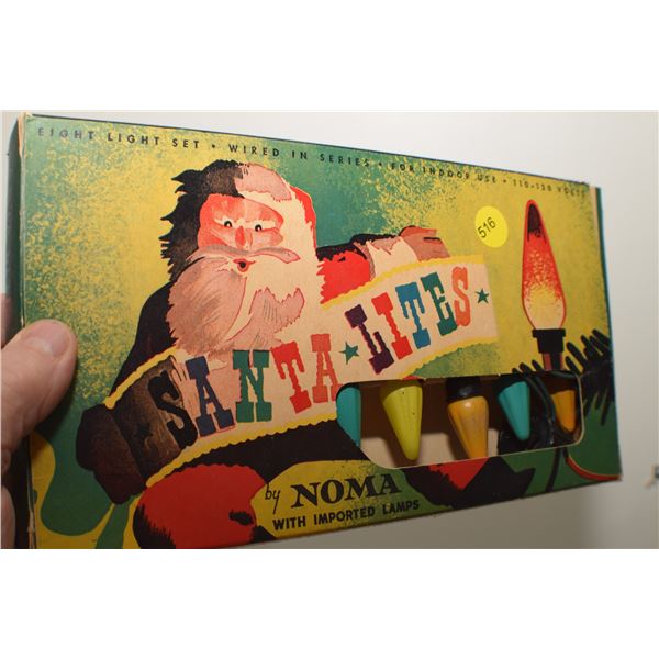 NOS Noma Santa Lites Christmas