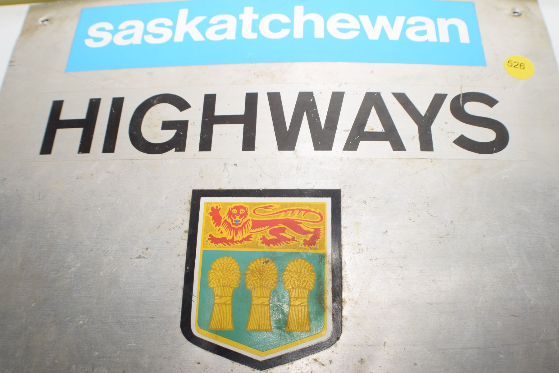 Sask Signs Sask Highways Sign