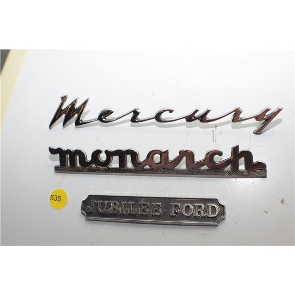 Vintage Auto Emblems