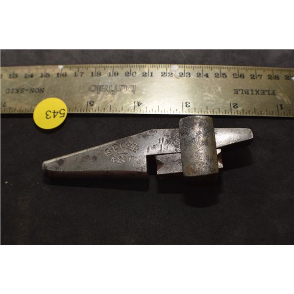 Antique Strange Wedge Tool