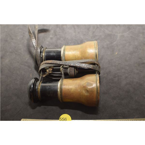 Antique Binoculars - missing lense