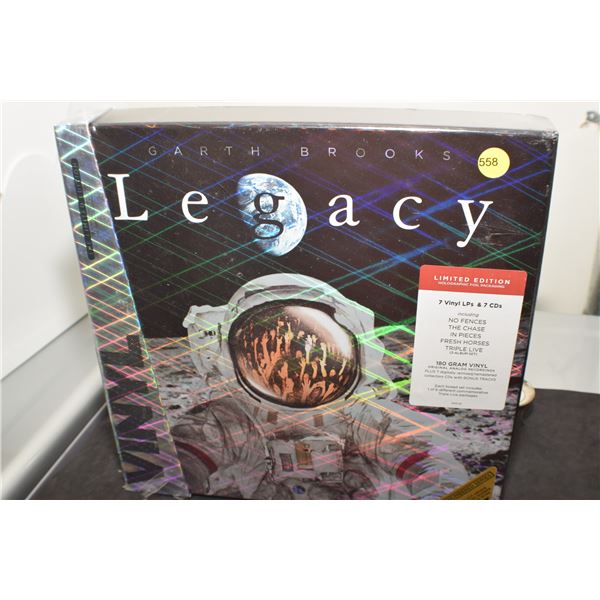 Garth Brooks Sealed 7 CDs & 7 record set