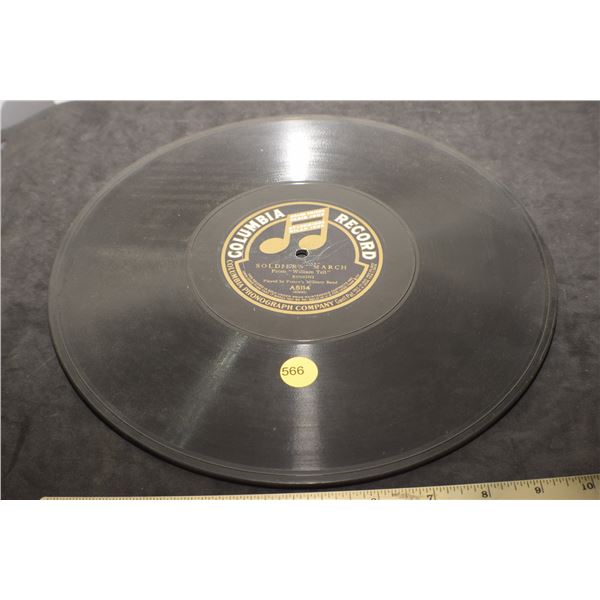 12" 78 RPM Soldiers March 1906
