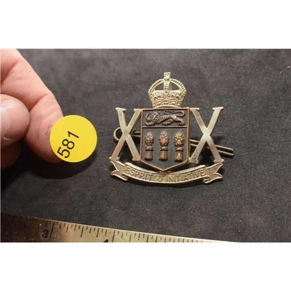 Saskatchewan Regiment badge