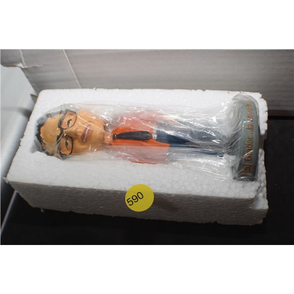 Raj Binder NOS Bobble Head