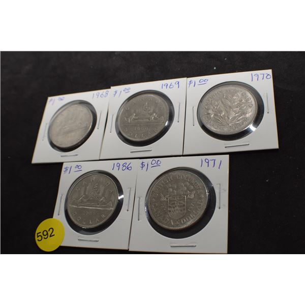 5 Canada Coin dollars
