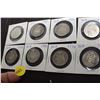 Image 1 : 8 Canada 50 cent pieces