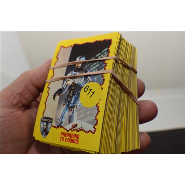 1990 Robocop trading cards