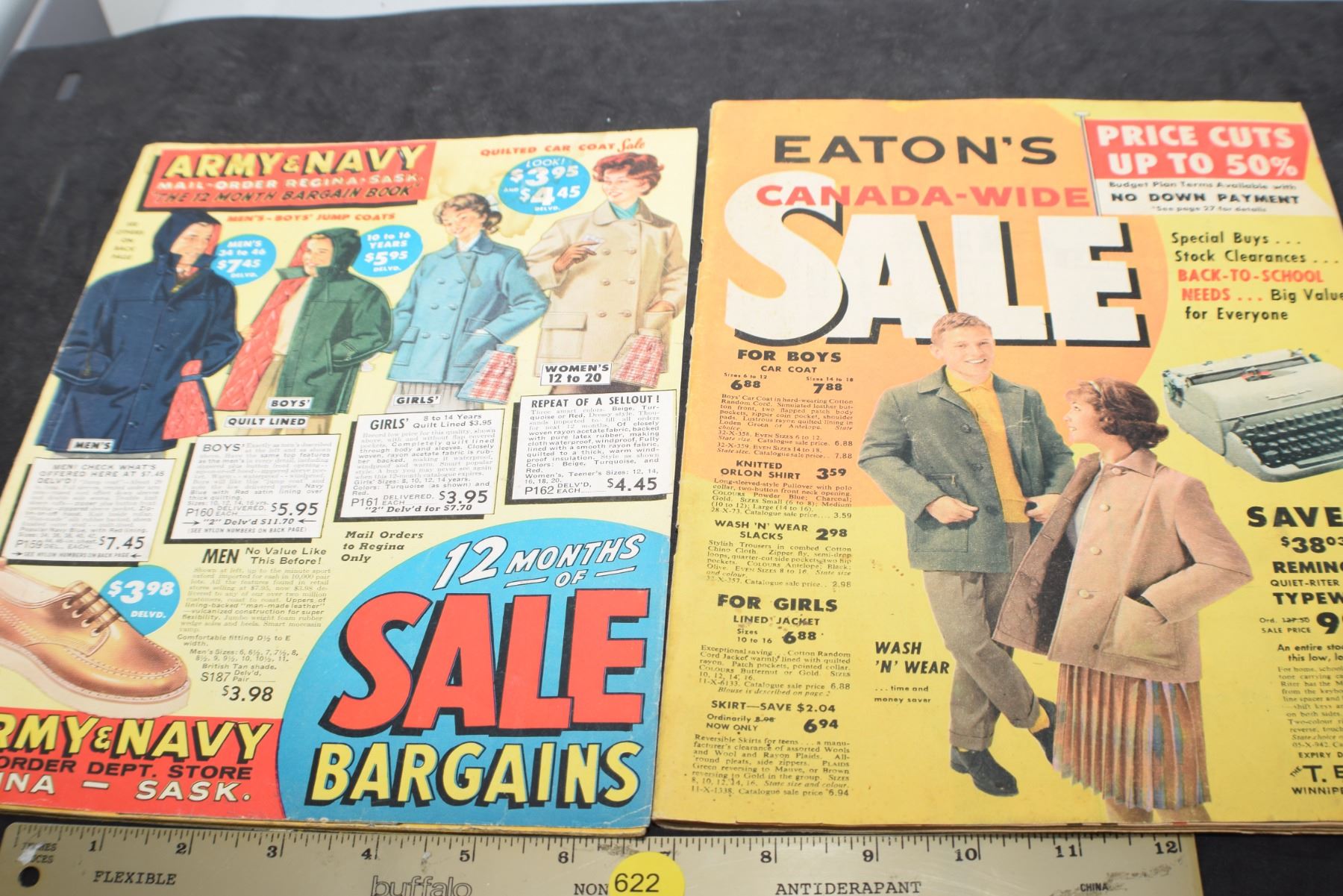 Vintage Army/Navy & Eaton's catalogue