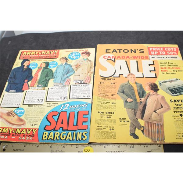 Vintage Army/Navy & Eaton's catalogue