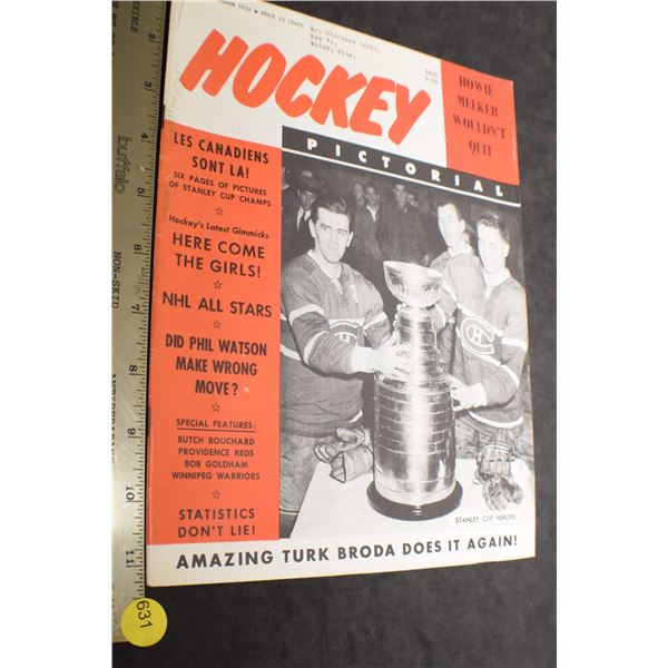 1956 Hockey Pictorial
