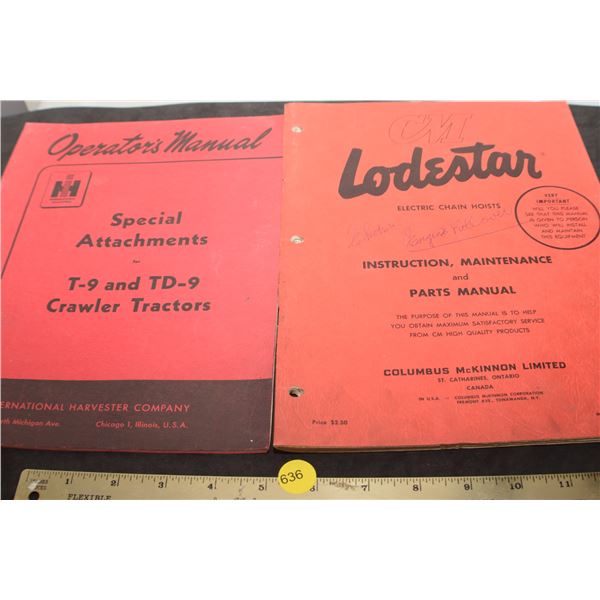 Vintage Farm manuals