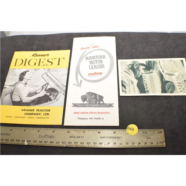 1959 Kramer Digest etc