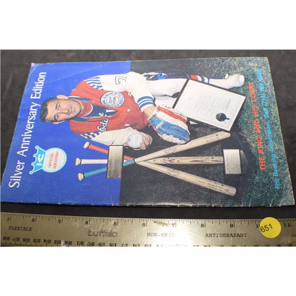 1971 The King and his Court program soft back