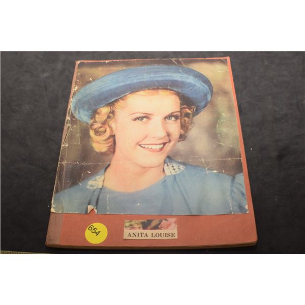 Movie Star scrapbook