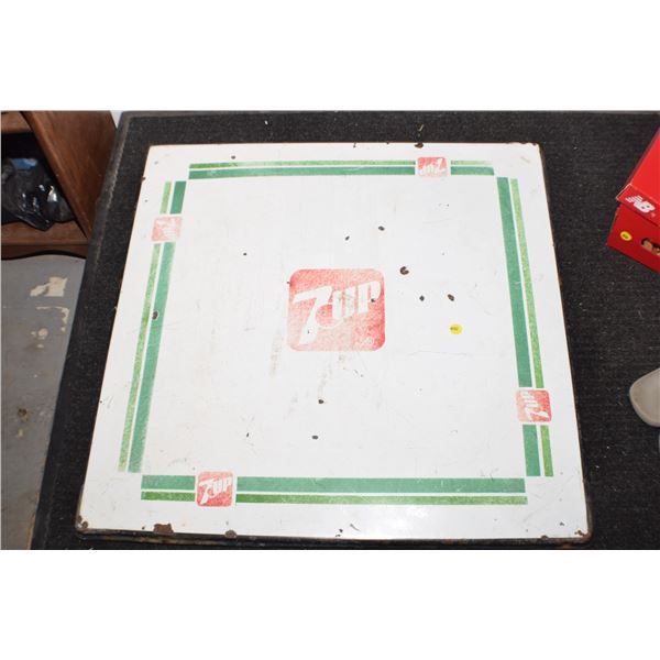 7-up porcelain table top