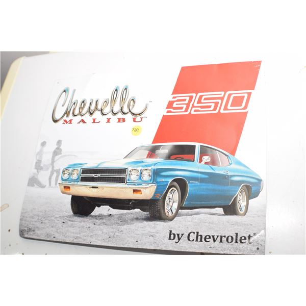 Chevrolet Malibu Tin Sign